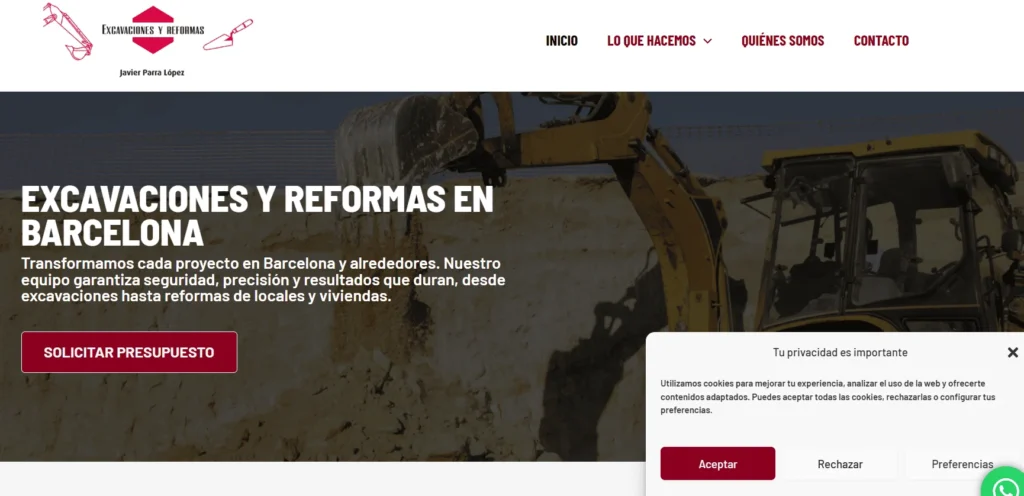 excavaciones y reformas javier parra